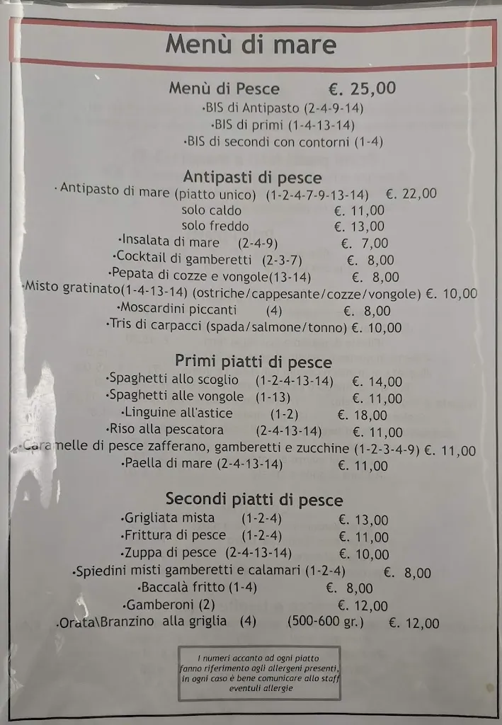 Menu_Ristorante Pizzeria Flamingo_San Cesario sul Panaro_image_2
