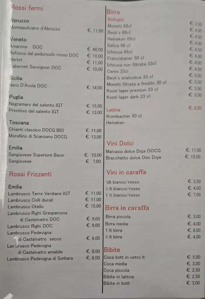 Menu_Ristorante Pizzeria Flamingo_San Cesario sul Panaro_image_4