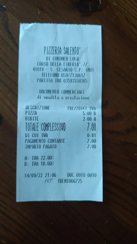 Idea Sicur_SALENTÒ_San Cesario sul Panaro_review