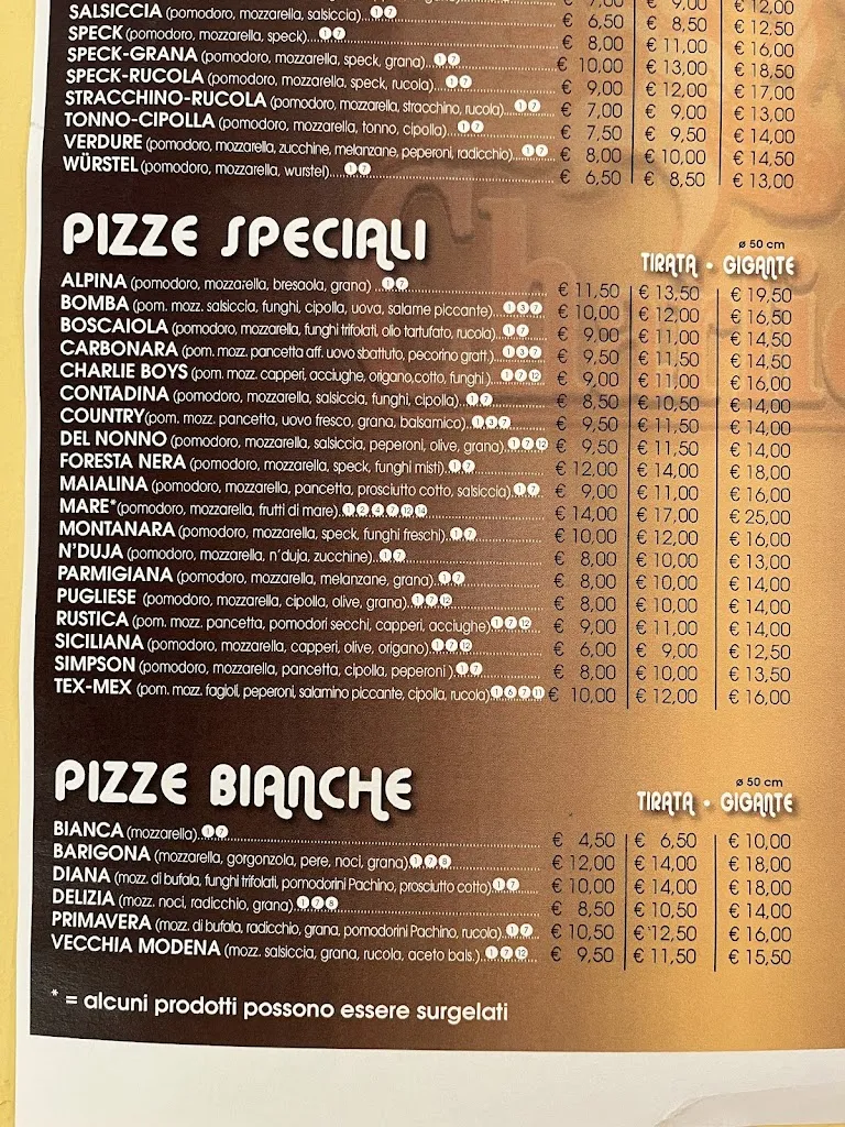 Menu_Pizzeria Charlie Boys_San Felice sul Panaro_image_2
