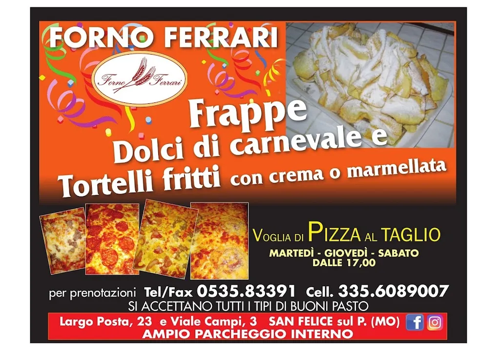 Menu_Forno Ferrari ( dal 1970 in Tavola )_San Felice sul Panaro_image_1