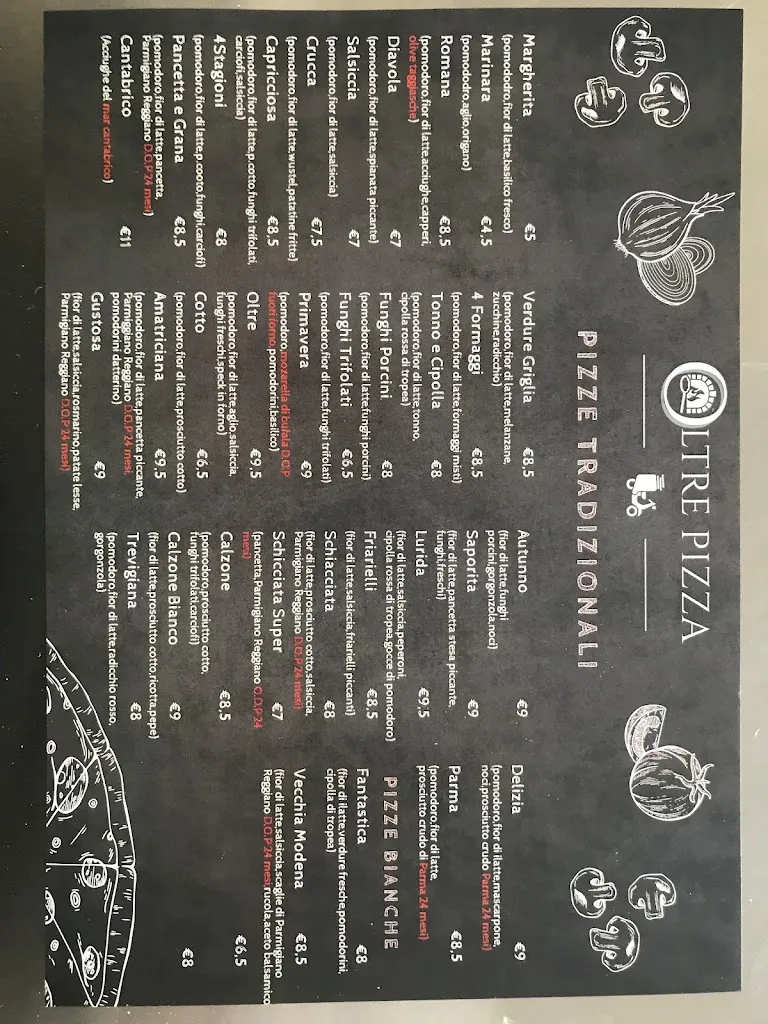 Menu_Oltre pizza_San Felice sul Panaro_image_1
