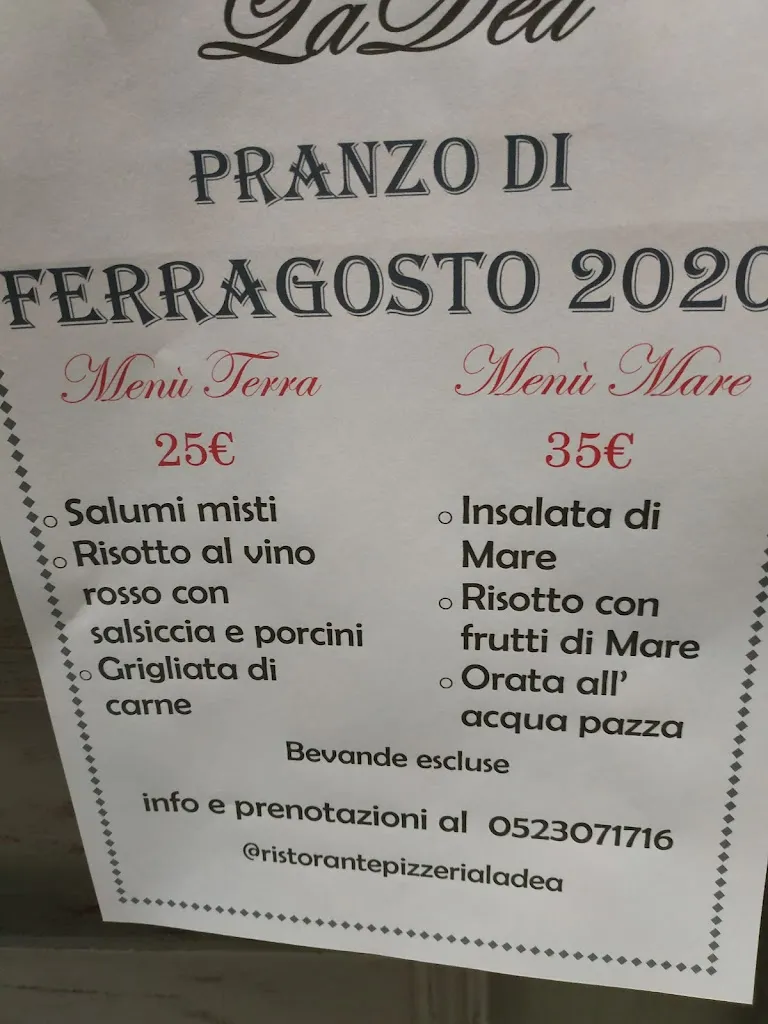 Menu_La Dea Ristorante Pizzeria_San Giorgio Piacentino_immagine_1