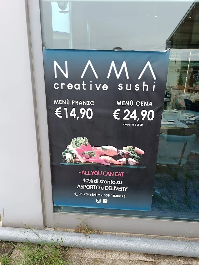 Menu_NAMA CREATIVE SUSHI_San Giorgio Piacentino_image_2