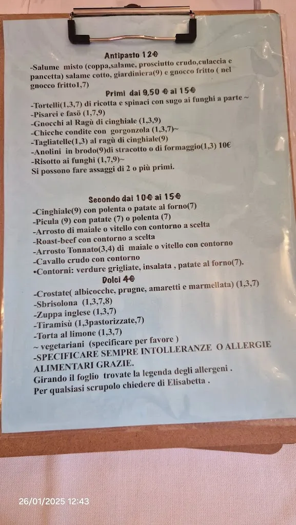 Menu_Trattoria Paganuzzi_San Giorgio Piacentino_image_1