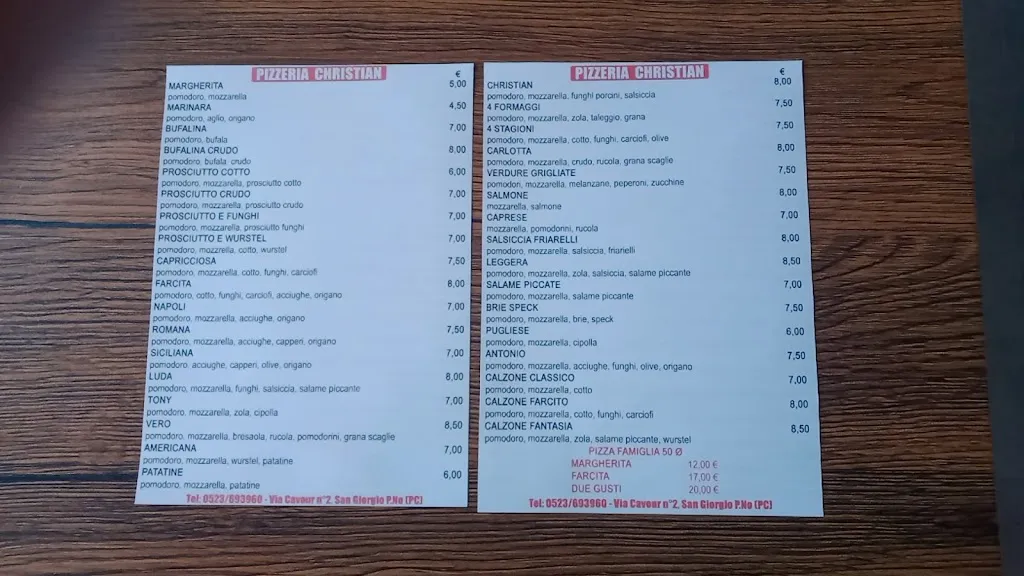 Menu_Christian Pizzeria da asporto_San Giorgio Piacentino_immagine_3