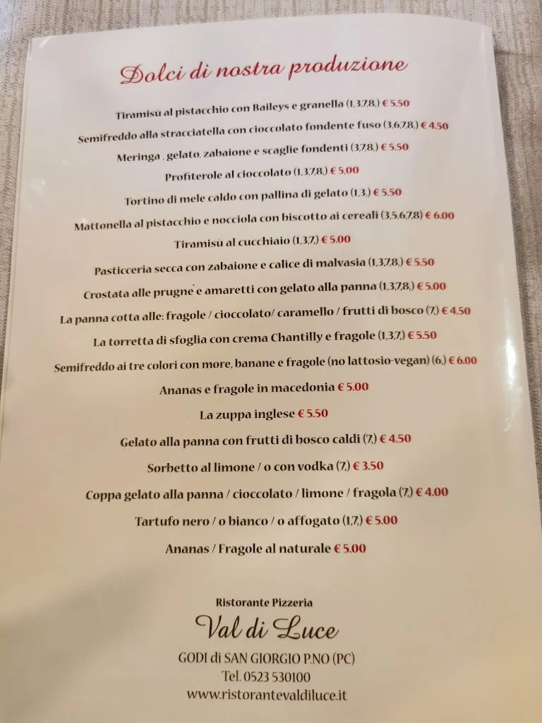 Menu_Val di Luce Ristorante Pizzeria_San Giorgio Piacentino_image_2