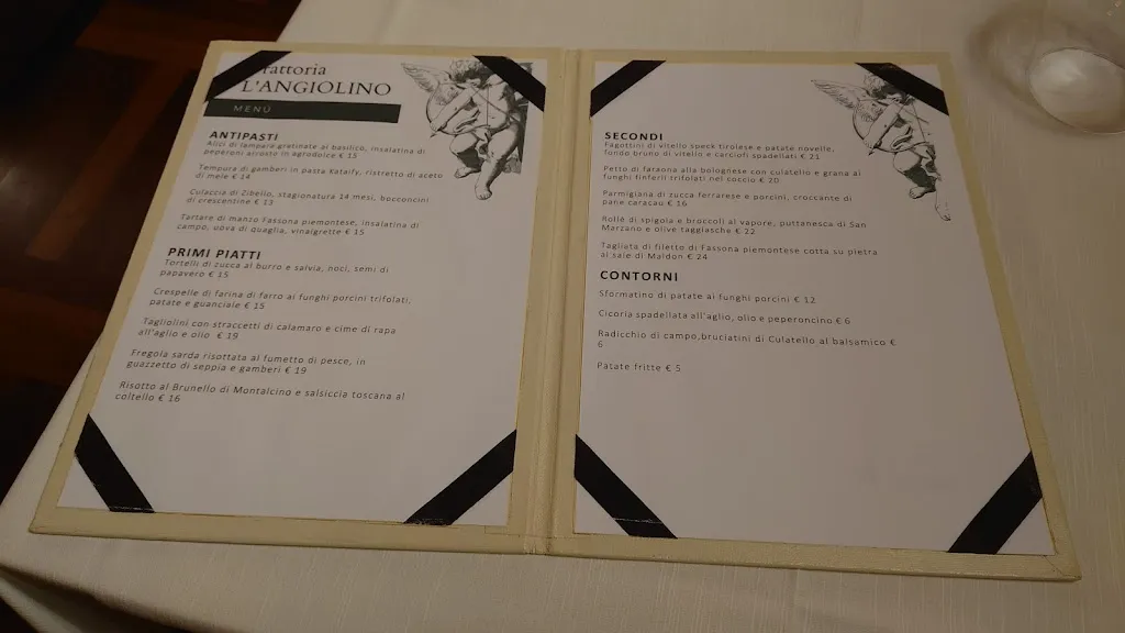 Menu_Trattoria L'angiolino_San Giorgio di Piano_immagine_1