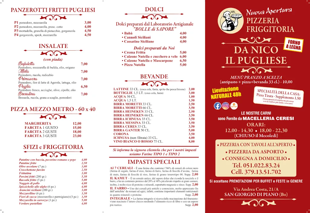 Menu_Da Nico il Pugliese_San Giorgio di Piano_image_1