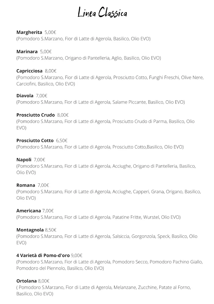 Menu_Pizzeria & Friggitoria Zero81_San Giorgio di Piano_image_2