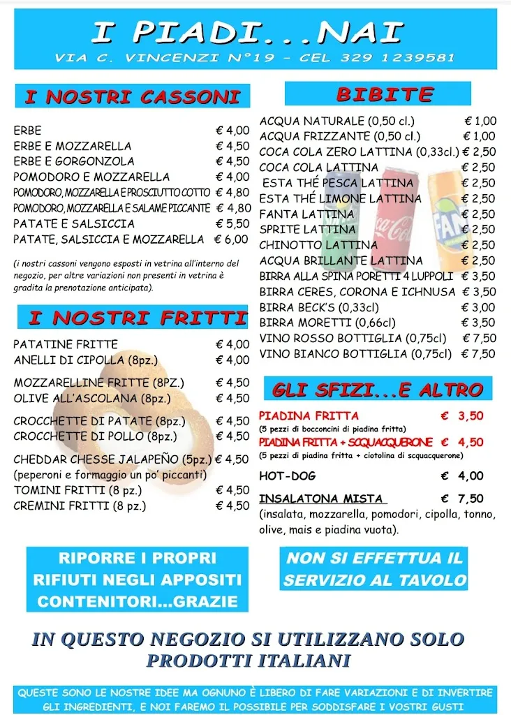 Menu_I Piadinai_San Mauro a Mare_image_2