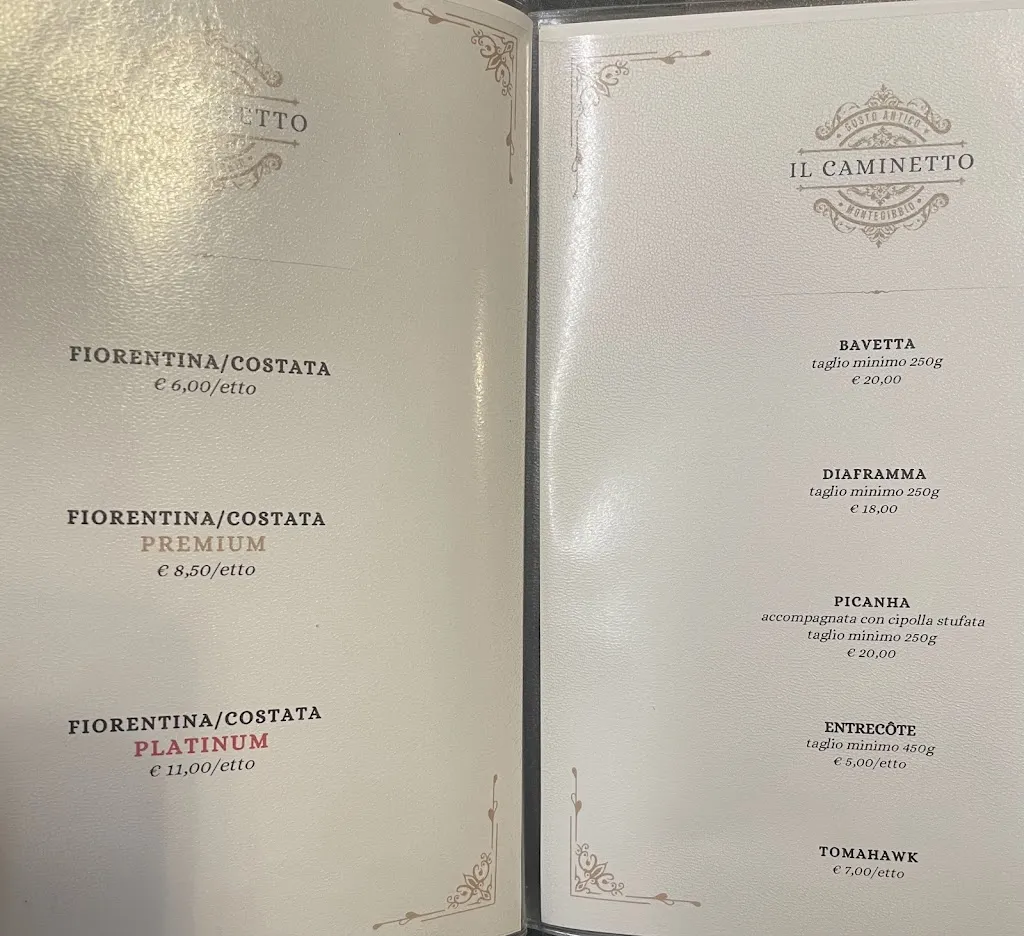 Menu_Il Caminetto Montegibbio - Steak House_San Michele dei Mucchietti_image_1