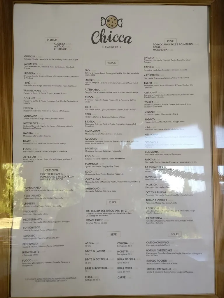 Menu_La Chicca_San Mauro Pascoli_image_4