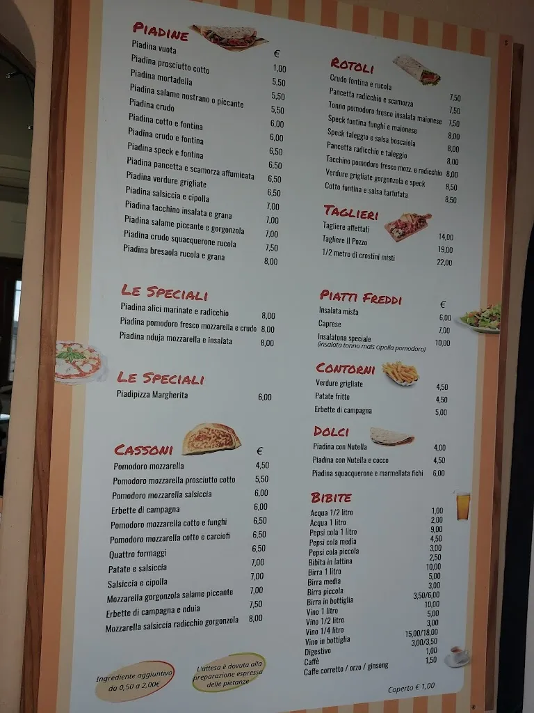 Menu_Il Pozzo Piadineria_San Mauro Pascoli_image_2