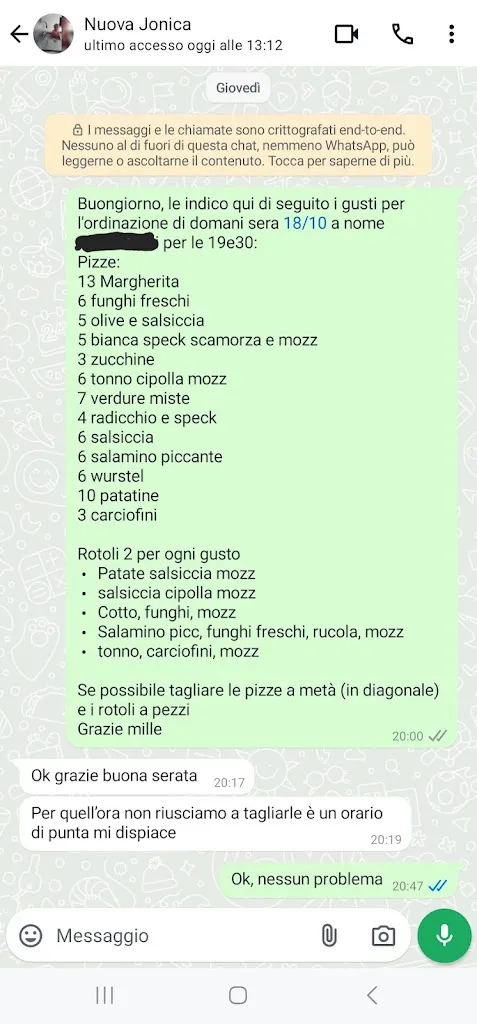 Kawatappina_Pizzeria Al Taglio Ionica Di Shemuni Enkelejda_San Mauro Pascoli_review