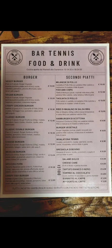 Menu_BARTennis food & drink_San Martino in Rio_image_1