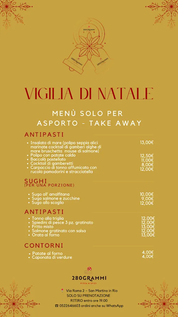 Menü_280 Grammi Pizza e Sfizi_San Martino in Rio_Bild_4