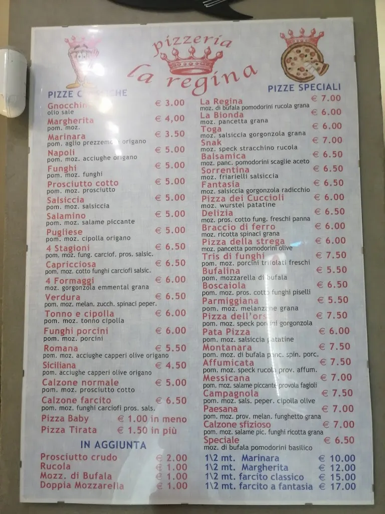 Menu_Pizzeria La Regina_San Martino in Rio_image_3