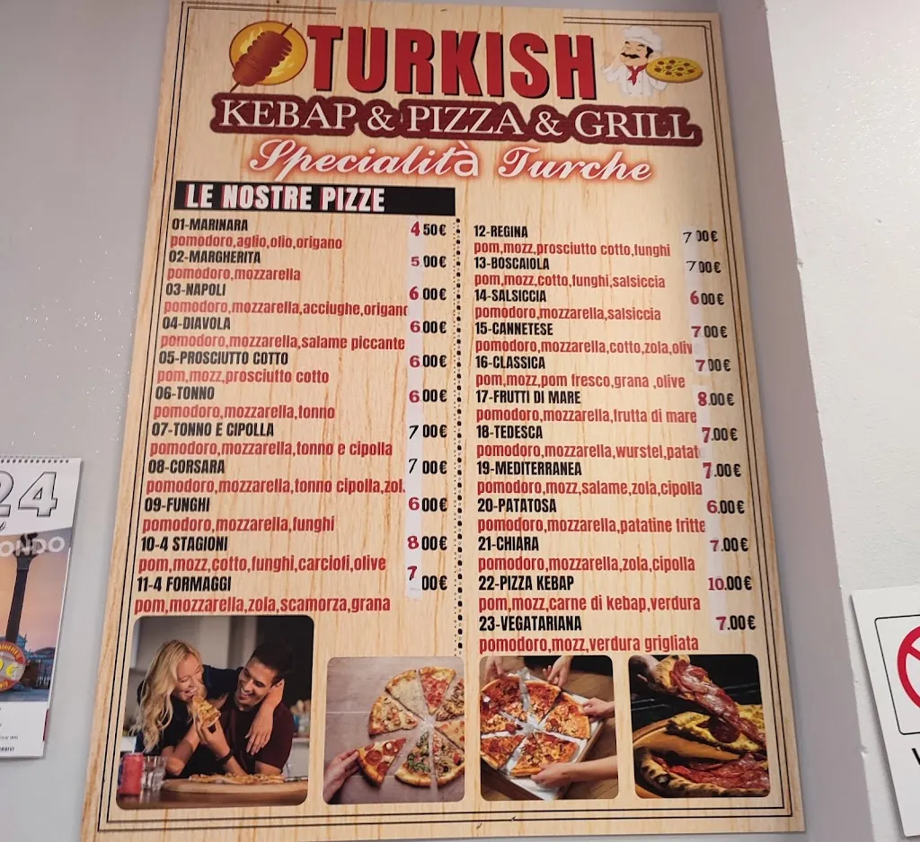 Menü_TURKISH KEBAB PIZZERIA_San Martino in Rio_Bild_1
