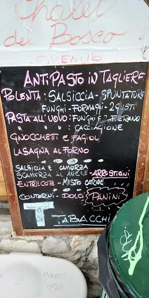 Menü_Chalet del bosco_Rocca di Cambio_Bild_1