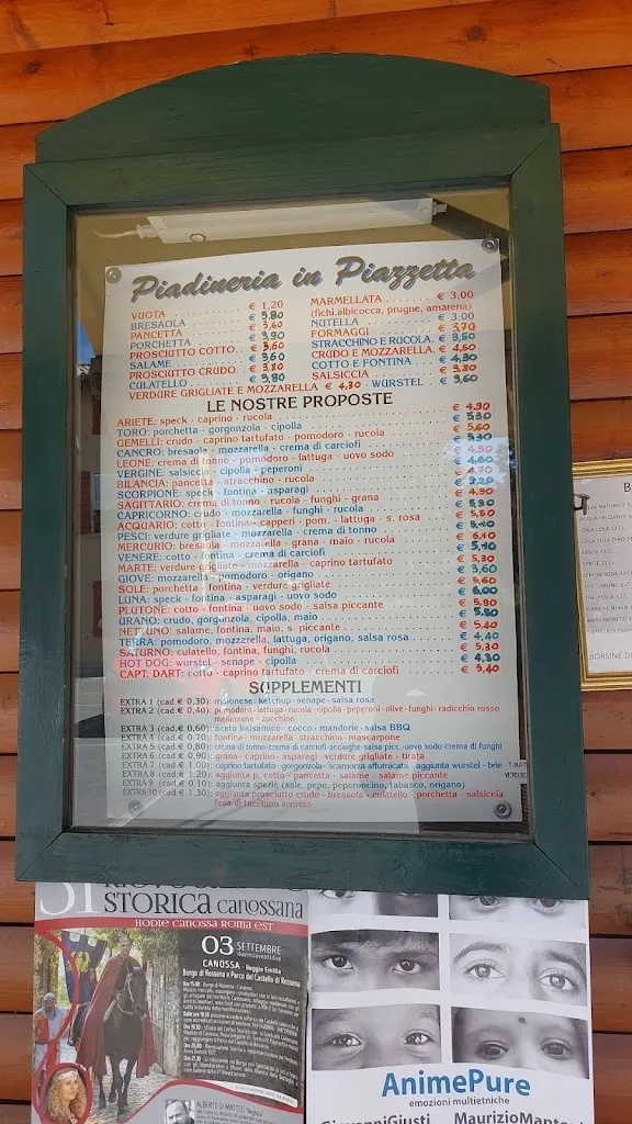 Menu_Piadineria In Piazzetta_San Polo d'Enza_image_3