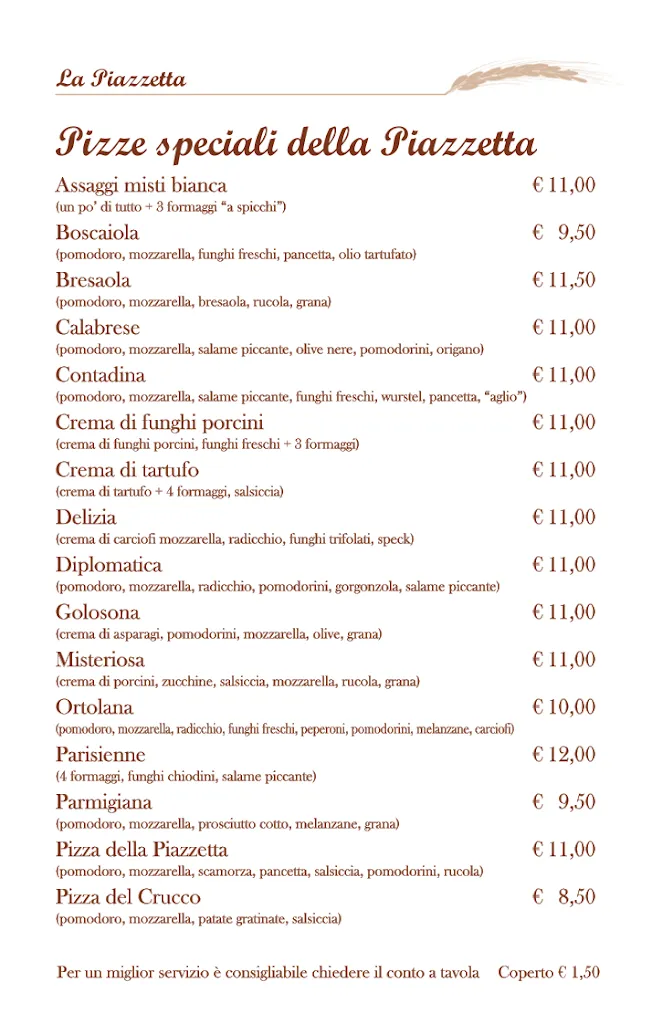 Menu_Ristorante Pizzeria La Piazzetta_San Pietro In Vincoli_immagine_3