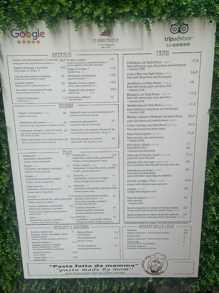 Menu_La Nuova Piazzetta_San Pietro In Vincoli_image_1