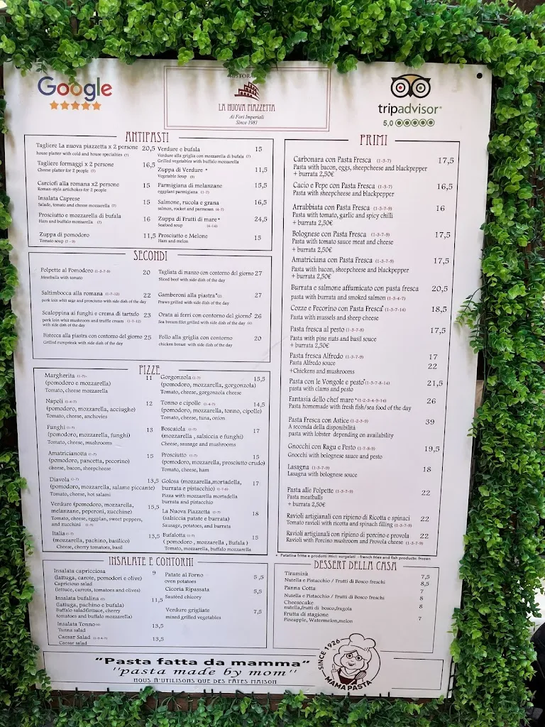 Menu_La Nuova Piazzetta_San Pietro In Vincoli_image_3