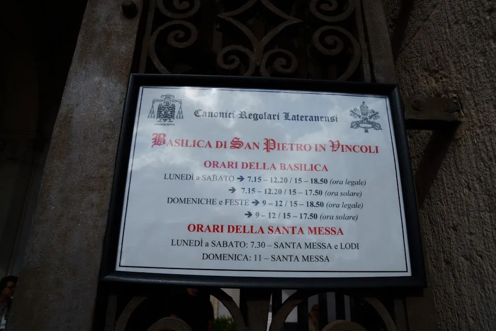 Kirk Belmont_Basilica of San Pietro in Vincoli_San Pietro In Vincoli_review