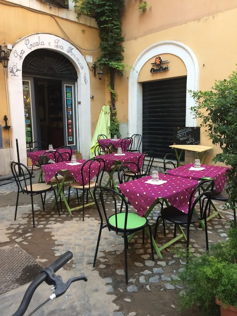 La Cicala E La Formica restaurant in San Pietro In Vincoli