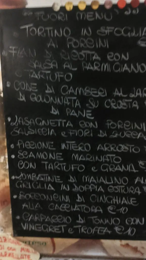 Menu_Ristorante Bologna Albergo_San Piero in Bagno_image_1