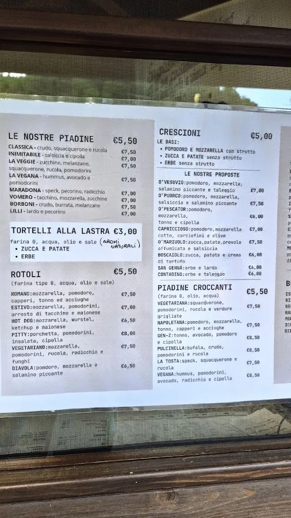 Menu_Piadineria L‘ Oasi Degli Scugnizzi_San Piero in Bagno_immagine_4