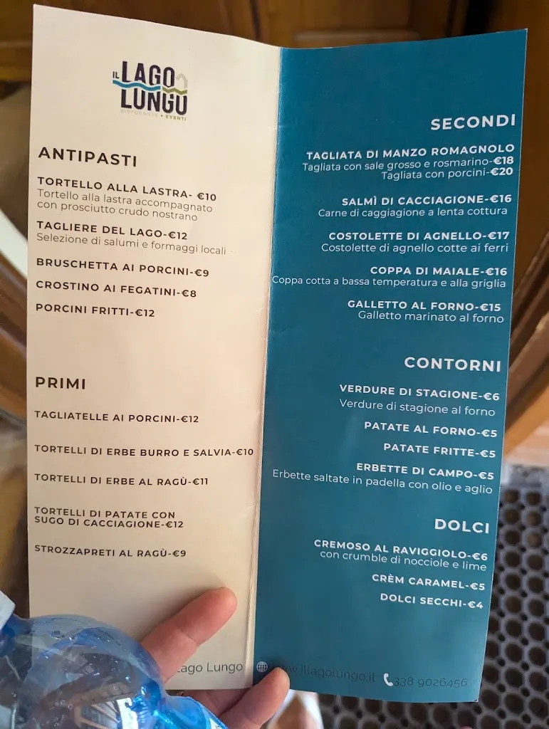 Menu_Il Lago Lungo di Bagno di Romagna  - Ristorante & Eventi_San Piero in Bagno_image_2