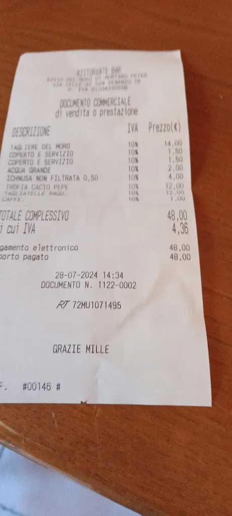 amedeo giuntini_Ristorante Bivio Del Moro_San Venanzio_review