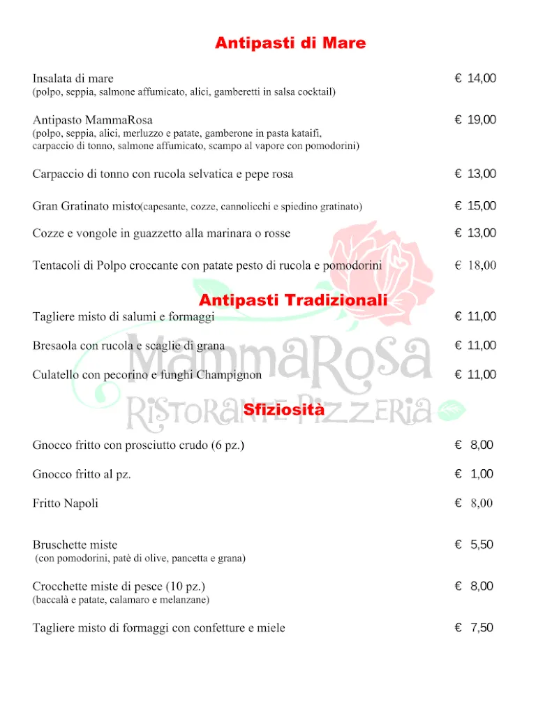 Menu_Ristorante Pizzeria Mamma rosa_San Prospero_image_2