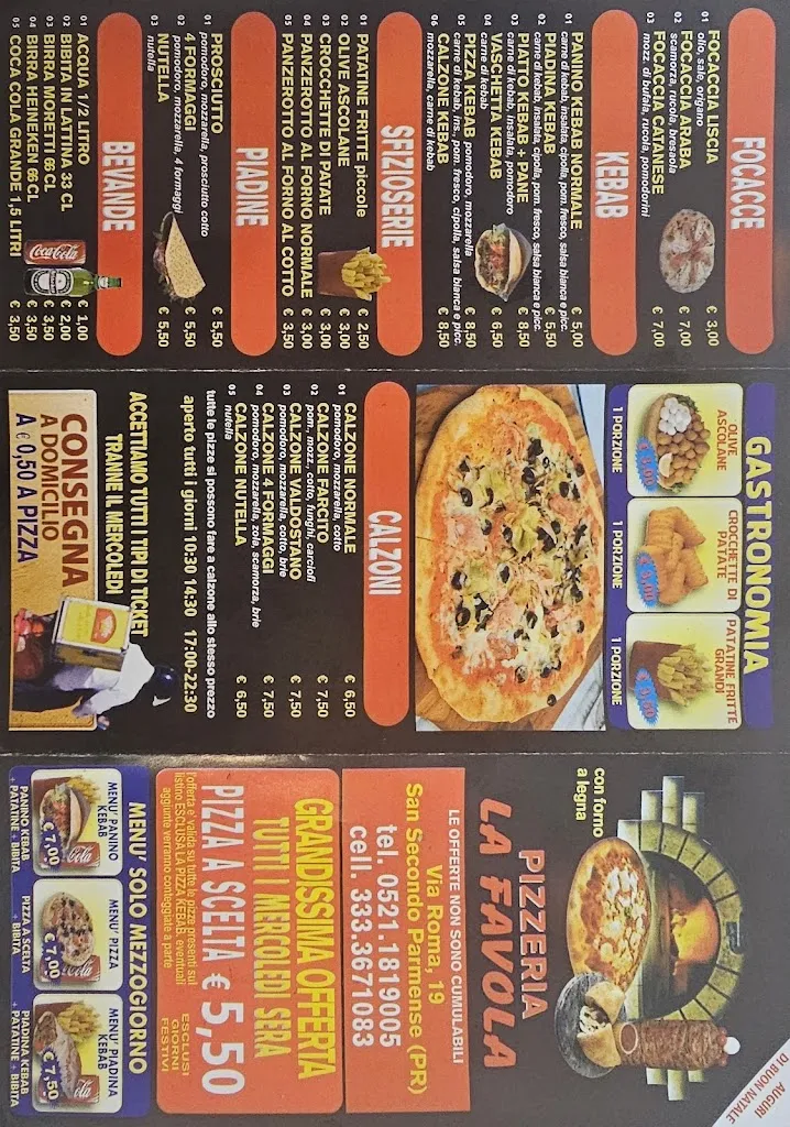 Menu_La Favola - Pizzeria&Kebab_San Secondo Parmense_image_2