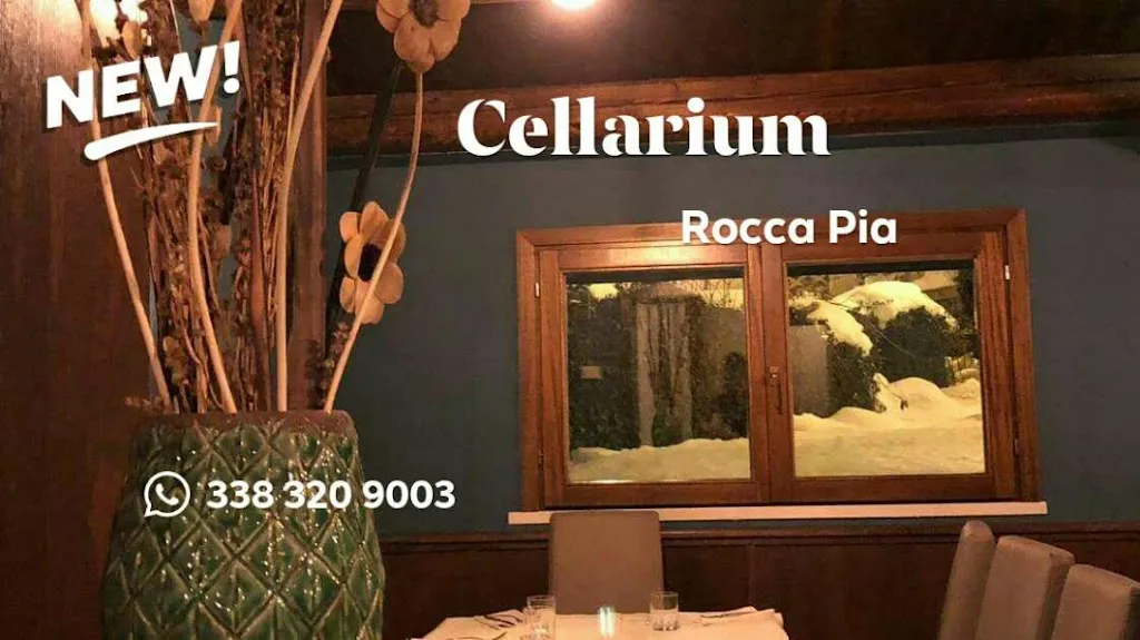 Ristorante cellarium restaurant in Rocca Pia