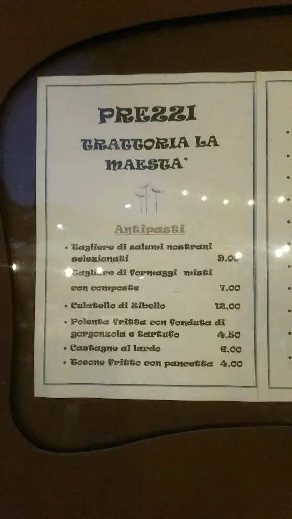 Menu_Trattoria la Maestà, Trecasali_San Secondo Parmense_image_4