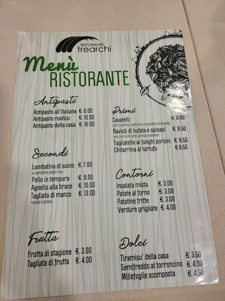 Menu_Ristorante Pizzeria Tre Archi_Bugnara_image_1