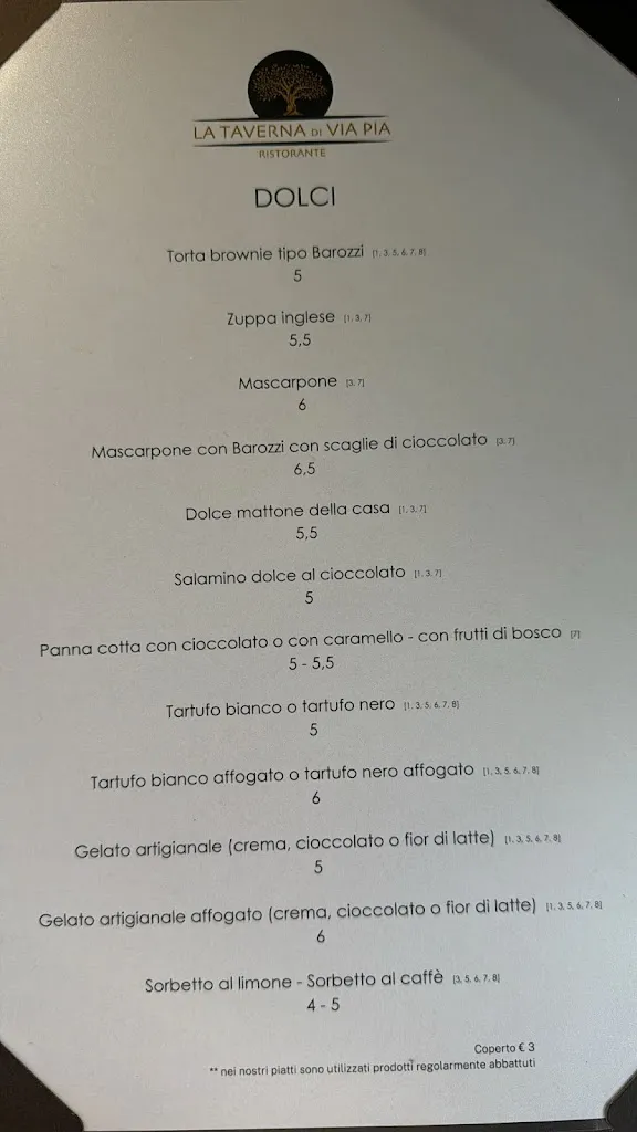 Menu_La Taverna Di Via Pia_Sassuolo_image_1