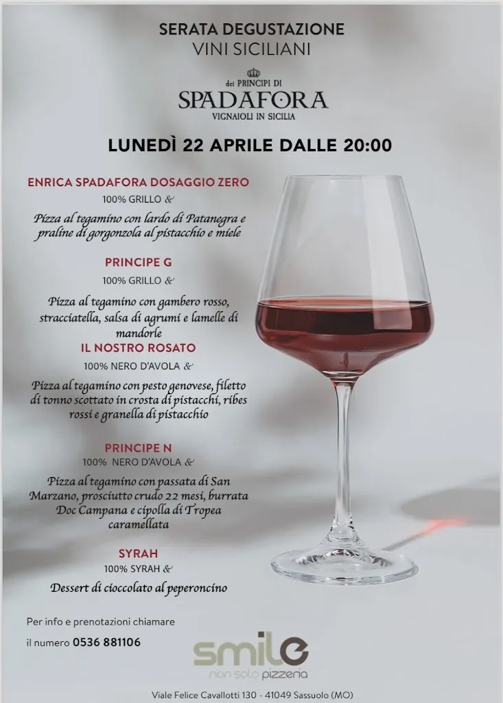 Menu_Pizzeria Smile_Sassuolo_image_1