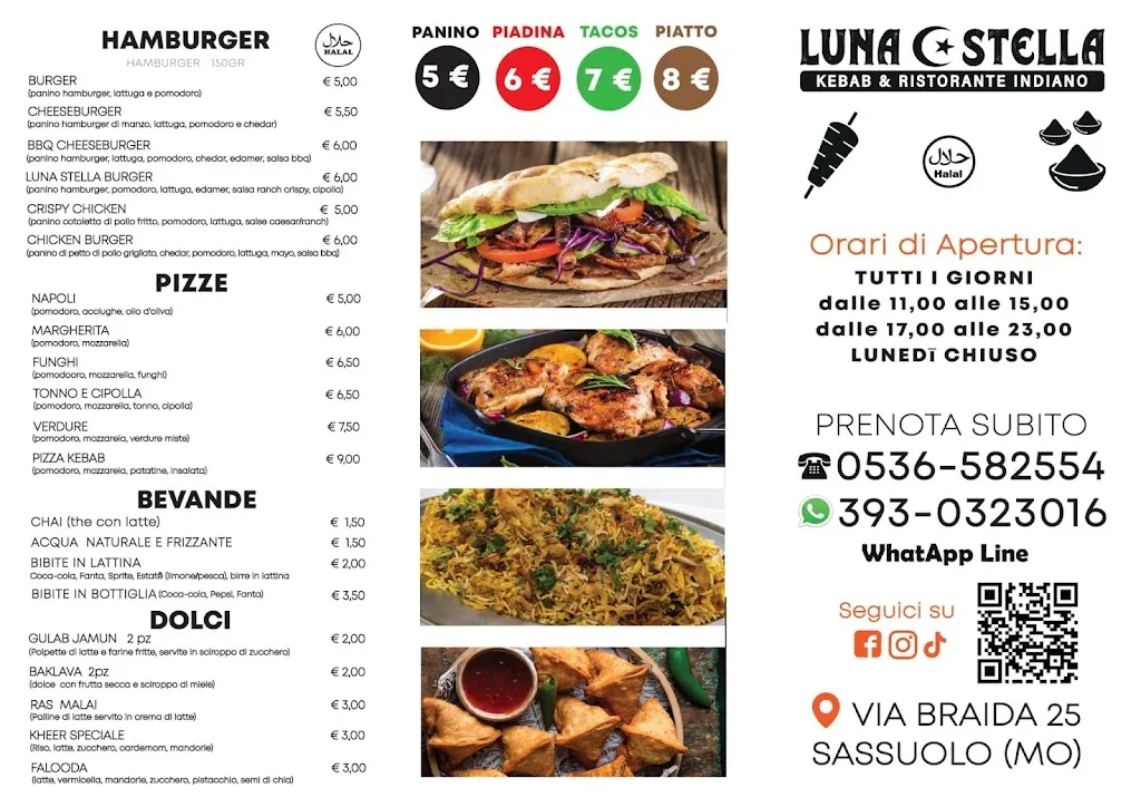 Menu_luna stella Ristorante Indiano_Sassuolo_image_1