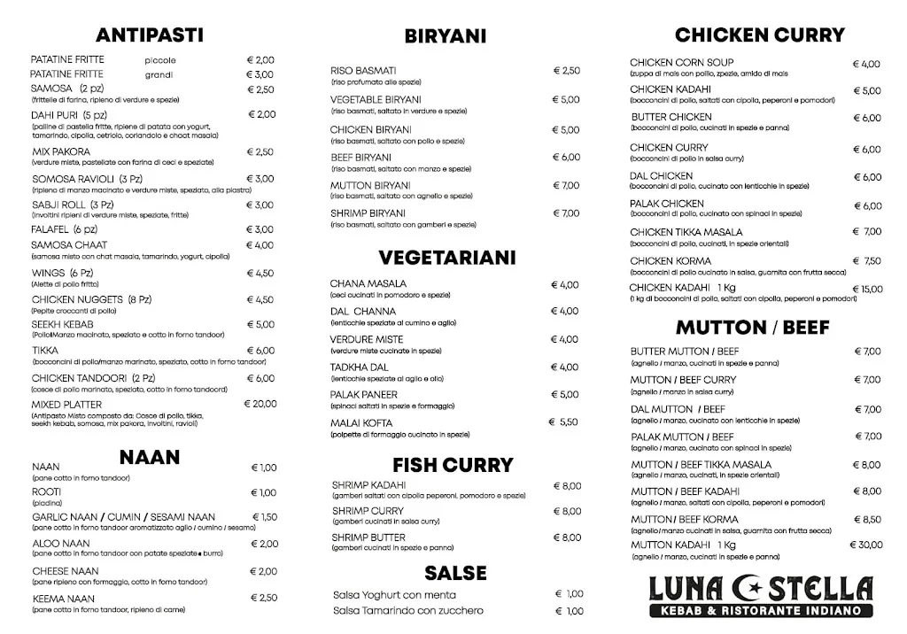 Menu_luna stella Ristorante Indiano_Sassuolo_image_4