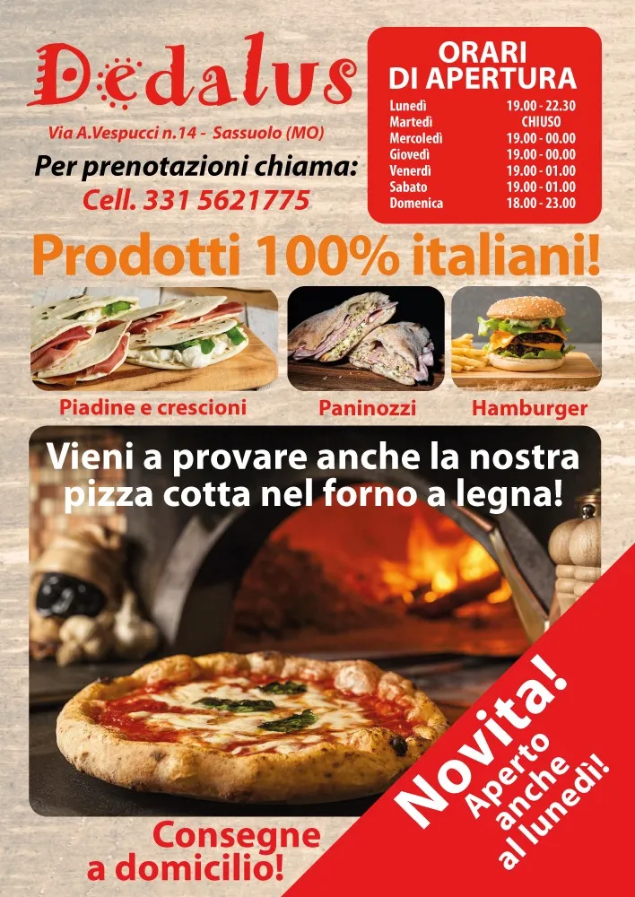 Menu_Piadineria Dedalus_Sassuolo_image_1