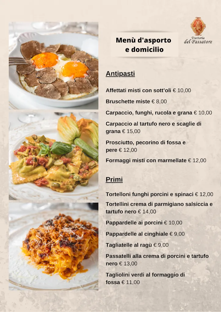 Menu_Trattoria Del Passatore_Santarcangelo_image_2
