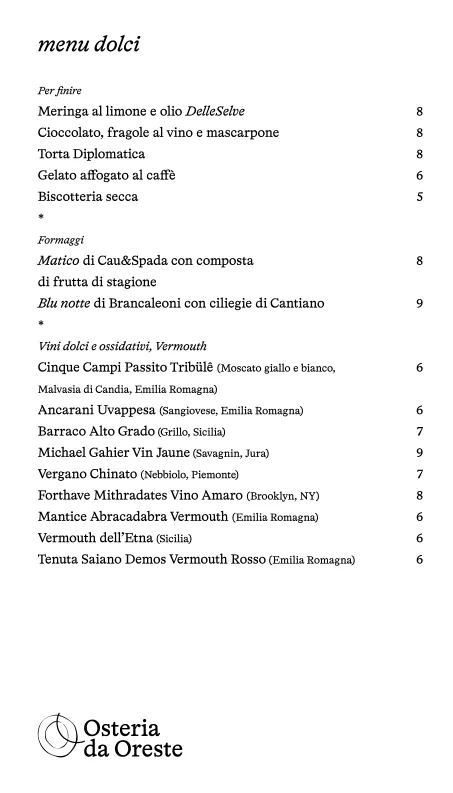 Menü_Osteria da Oreste_Santarcangelo_Bild_2