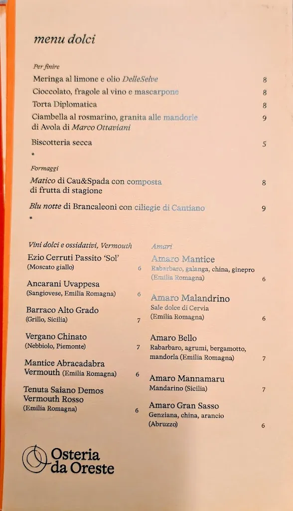 Menü_Osteria da Oreste_Santarcangelo_Bild_4
