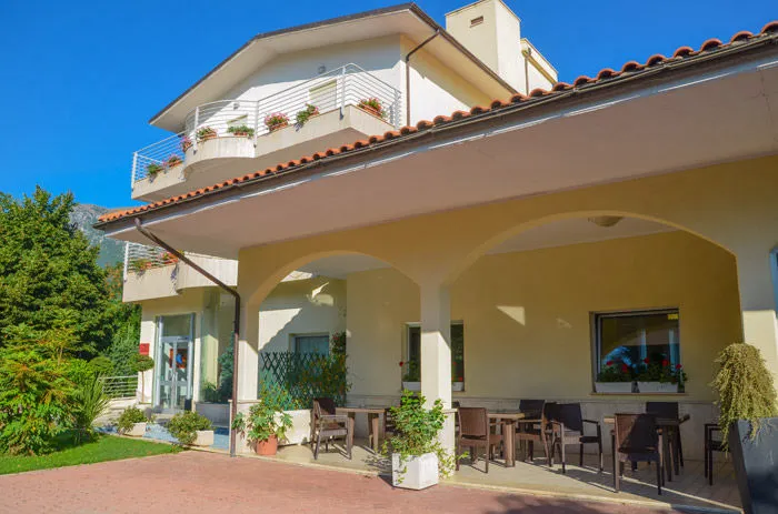 Hotel Sagittario restaurant in Bugnara