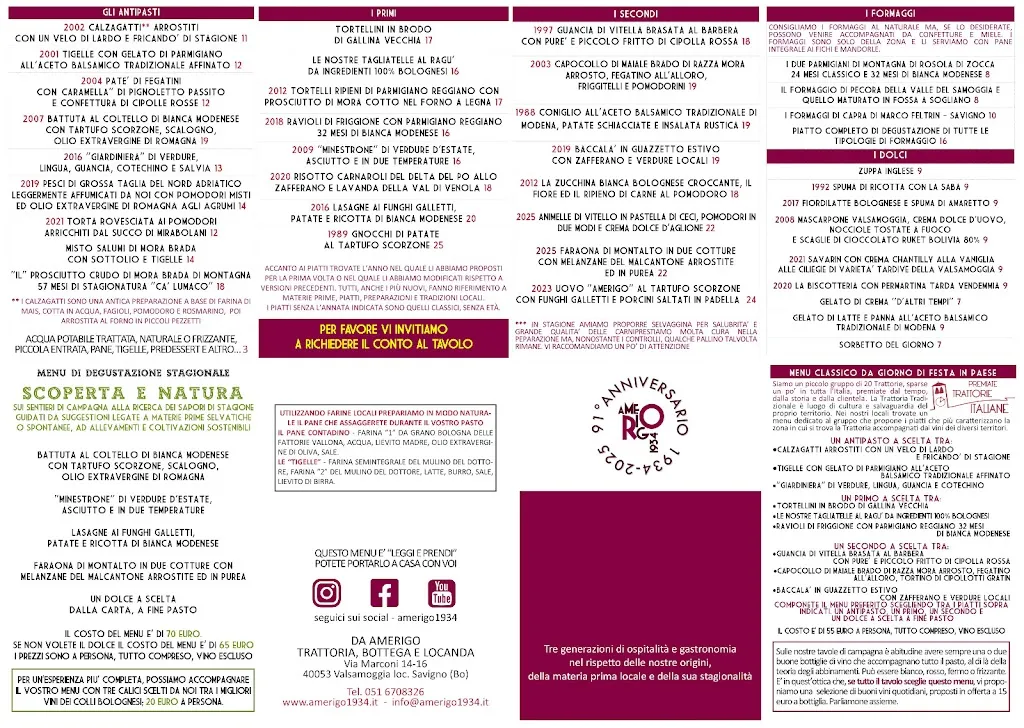Menu_Trattoria da Amerigo_Savigno_image_2