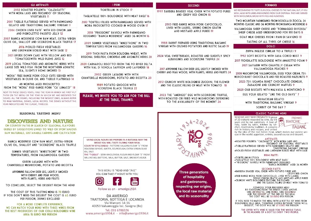 Menu_Trattoria da Amerigo_Savigno_image_3